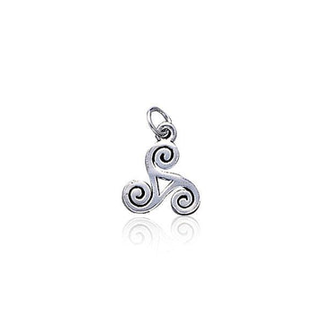 Celtic Triskelion Silver Charm TC246 - Jewelry